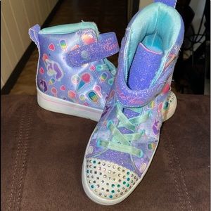 Skechers Light-Up Twinkle Toes Girls Shoes